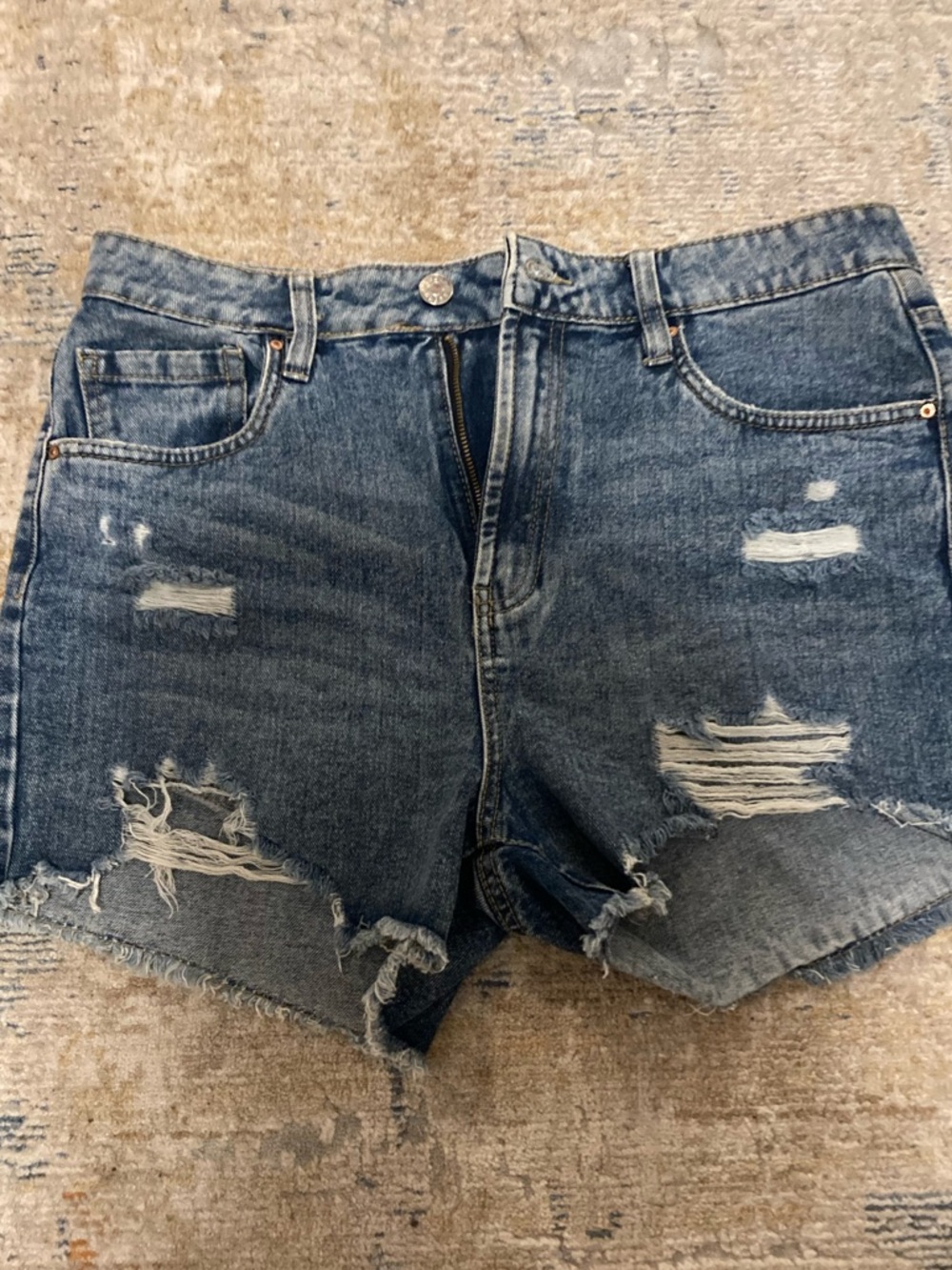 Refugee “Chelsea “  Cut Off distressed shorts